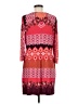 Akira Print Orange Casual Dress Size 8 - photo 2