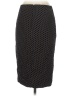 Ann Taylor 100% Rayon Polka Dots Black Formal Skirt Size 2 - photo 2