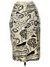 D'Knits Graphic Ivory Casual Skirt Size 11 - 12 - photo 2