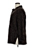 Denim & Co Animal Print Brown Long Sleeve Blouse Size 1X - photo 5