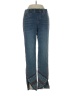 FDJ Argyle Blue Jeans Size 2 - photo 1