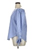 Unbranded Blue 3/4 Sleeve Blouse Size XL - photo 5