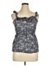 Assorted Brands 100% Cotton Blue Sleeveless Blouse Size XL - photo 1