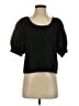 Madewell 100% Cotton Black Short Sleeve Top Size XXS - photo 1