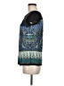 BILA 100% Rayon Teal Short Sleeve Top Size M - photo 5