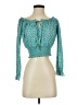 Guess Teal 3/4 Sleeve Blouse Size S - photo 1