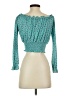 Guess Teal 3/4 Sleeve Blouse Size S - photo 2