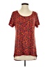 Lularoe Red Short Sleeve T-Shirt Size S - photo 1