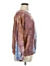 SAVVI Tie-dye Blue Brown Pullover Sweater Size XL - photo 4