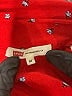 Levi's 100% Viscose Hearts Red Short Sleeve Blouse Size M - photo 7