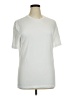 Assorted Brands Solid White Short Sleeve T-Shirt Size XL (estimated) - photo 1