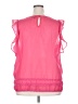 Jessica Simpson 100% Polyester Pink Sleeveless Blouse Size 2X - photo 2