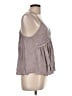 O'Neill 100% Viscose Gray Sleeveless Blouse Size L - photo 4