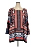 Melissa Paige Red 3/4 Sleeve Blouse Size 3X - photo 1
