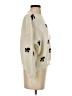 Shein 100% Polyester Print Ivory Pullover Sweater Size 4 - photo 4