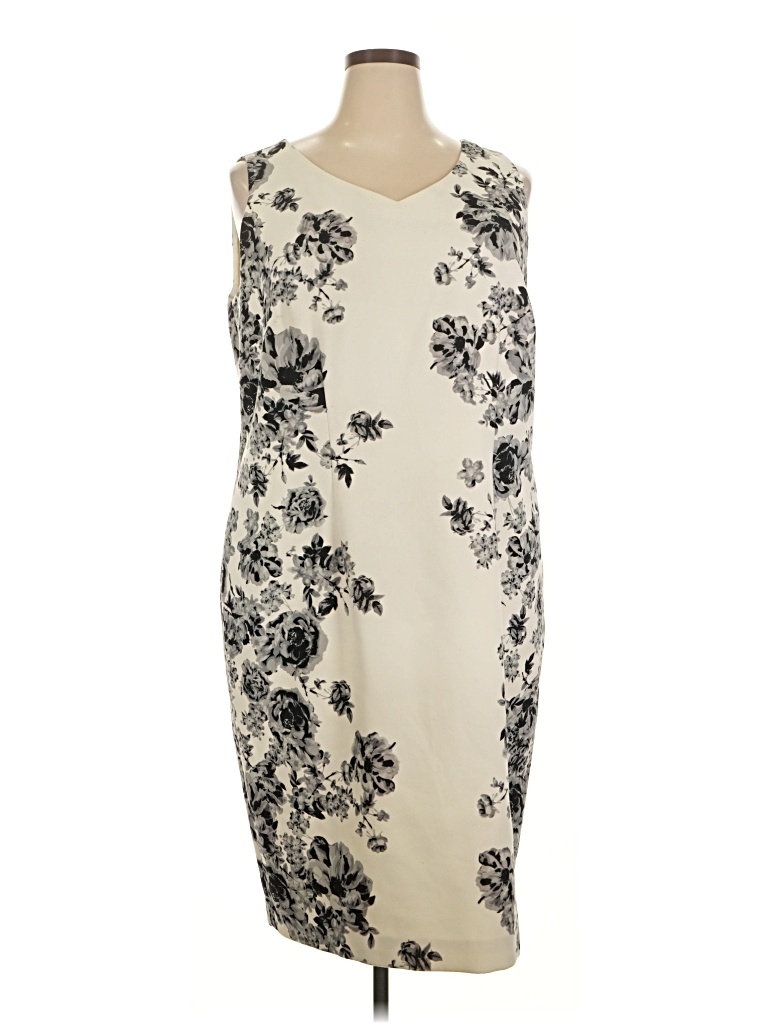 Pre-owned Talbots Cocktail Dress In Ivory