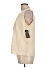 Investments 100% Polyester Ivory Sleeveless Blouse Size L - photo 5