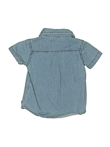 7 For All Mankind Short Sleeve Button-Down Shirt (view 2)