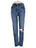 AGOLDE Hearts Blue Jeans Size 24 waist - photo 1