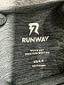 Runway Solid Gray Active T-Shirt Size 4 - 5 - photo 3
