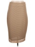 ECI Chevron-herringbone Tan Casual Skirt Size L - photo 1