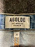 AGOLDE 100% Cotton Blue Denim Shorts Size 26 waist - photo 3