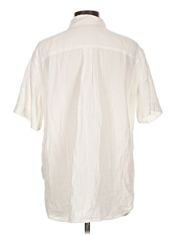Madewell Lightspun Short-Sleeve Flap-Pocket Shirt (view 2)