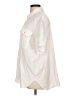 Madewell White Ivory Short Sleeve Button-Down Shirt Size L - photo 5