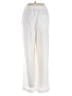Athleta 100% Polyester White Ivory Casual Pants Size L - photo 2