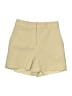 Babaton Solid Tan Khaki Shorts Size 00 - photo 1
