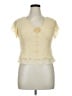 Papell Ivory Sleeveless Blouse Size 14 Petite - photo 1