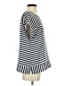 Christopher & Banks 100% Polyester Stripes Ivory Short Sleeve T-Shirt Size S - photo 4