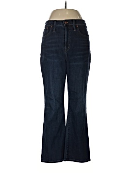 Madewell Curvy Cali Demi-Boot Jeans in Larkspur Wash: TENCEL&trade; Denim Edition (view 1)