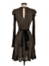 ASOS 100% Polyester Brown Casual Dress Size 4 - photo 2