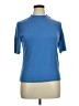 Talbots Blue Short Sleeve Turtleneck Size XL - photo 1