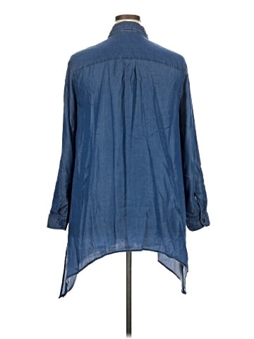 Zac & Rachel 3/4 Sleeve Button-Down Shirt (view 2)