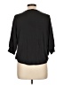 Assorted Brands Black 3/4 Sleeve Blouse Size L (estimated) - photo 2