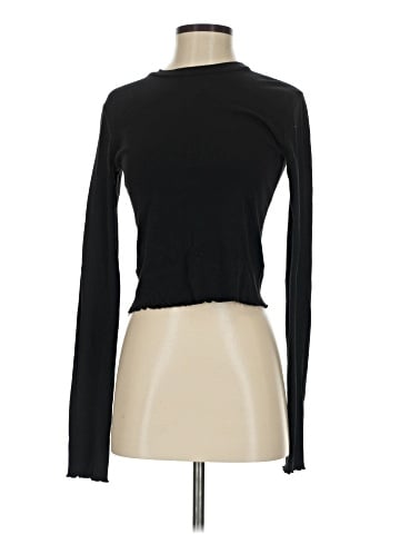 Something Navy Long Sleeve Turtleneck (view 1)