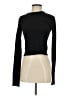 Something Navy 100% Cotton Black Long Sleeve Turtleneck Size S - photo 1