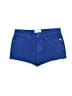 Current/Elliott Solid Blue Denim Shorts Size 26 waist - photo 1