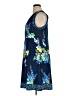 Apt. 9 Print Blue Casual Dress Size XL - photo 5