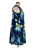Apt. 9 Print Blue Casual Dress Size XL - photo 4
