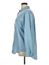 Ann Taylor LOFT 100% Lyocell Polka Dots Blue Long Sleeve Blouse Size XL - photo 5