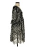 Akemi + Kin 100% Polyester Black Kimono Size 2 - photo 4