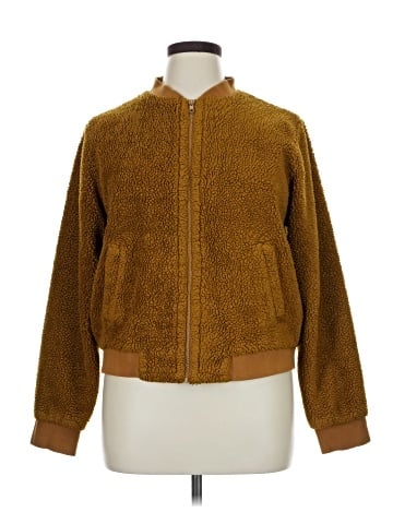 J.Crew Mercantile Faux Fur Jacket (view 1)