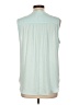 Vince Camuto 100% Polyester Green Sleeveless Blouse Size L - photo 2
