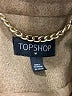 Topshop Tan Wool Coat Size M - photo 6
