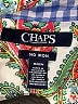 Chaps 100% Cotton Paisley Ivory 3/4 Sleeve Button-Down Shirt Size M - photo 7
