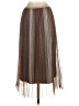 Molly Bracken 100% Polyester Brown Formal Skirt Size S - photo 2
