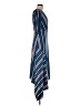 Topshop Stripes Blue Cocktail Dress Size 8 - photo 4